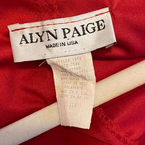 Alyn Paige High Low Maxi Sleeveless Cowl Neck Dress Size 11/12 - Picture 3 of 3